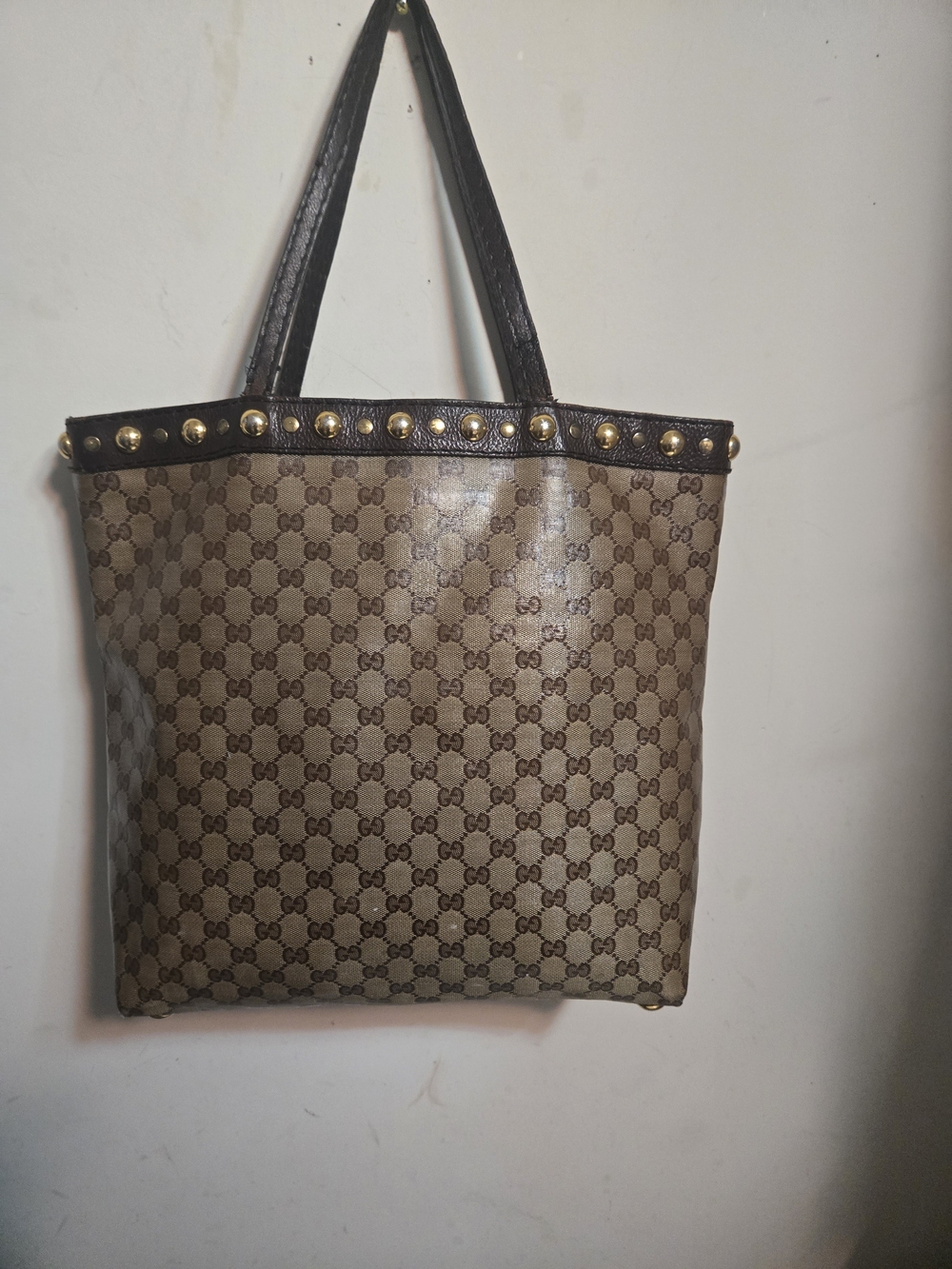 Gucci GG Crystal Babouska Tote - Picture 2 of 15